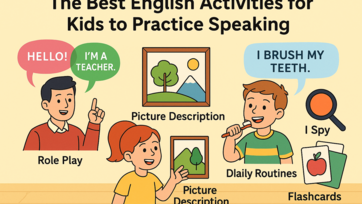 The Best English Activities for Kids to Practice Speaking
