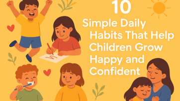 10 Simple Daily Habits That Help Children Grow Happy and Confident