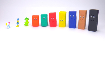 Playdough Bricks with Toys – Color Learning for Kids! Part 2